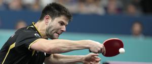 Dimitrij Ovtcharov kann diesmal keine Einzelmedaille gewinnen.