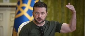 Der ukrainische Präsident Wolodymyr Selenskyj.