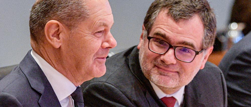 Folgt Scholt auf Schritt und Tritt: Wolfgang Schmidt
