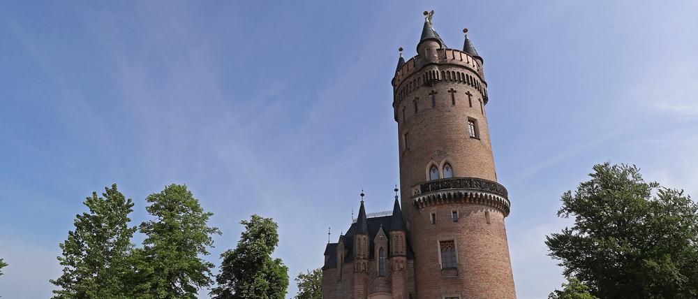 Vom Flatowturm im Park Babelsberg bietet sich ein fantastischer Blick über die Stadt.