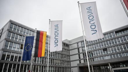 Die Unternehmenszentrale von Vonovia. Mit am höchsten ist der Anteil ausländischer Aktionäre bei dem Immobilienkonzern sowie beim Luftfahrtzulieferer MTU und dem Chemikalienhändler Brenntag mit je 81 Prozent. 