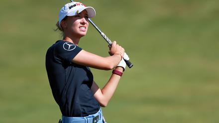 Alexandra Försterling spielt inzwischen regelmäßig auf der US-Golftour, wo die Profispielerinnen Woche für Woche um hohe Preisgelder spielen.
