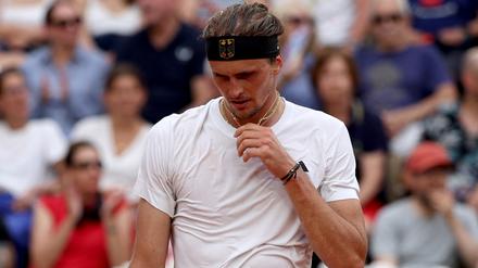 Bittere Enttäuschung für Alexander Zverev in Paris.