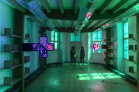 Die Art Basel 2019, hier mit einer Installation des deutschen Künstlers Mathis Altmann in der Ausstellung "Art Parcours".