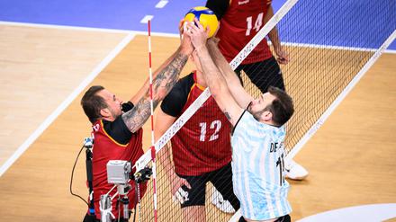 Georg Grozer spielte groß auf gegen Argentinien.