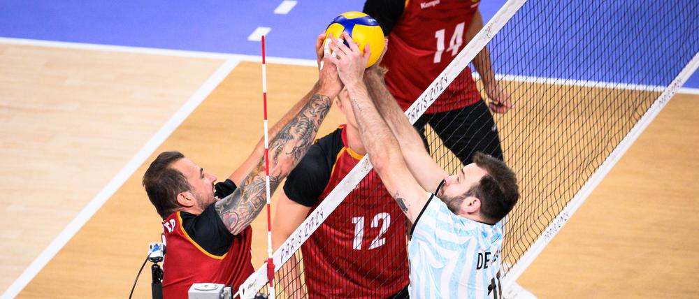 Georg Grozer spielte groß auf gegen Argentinien.