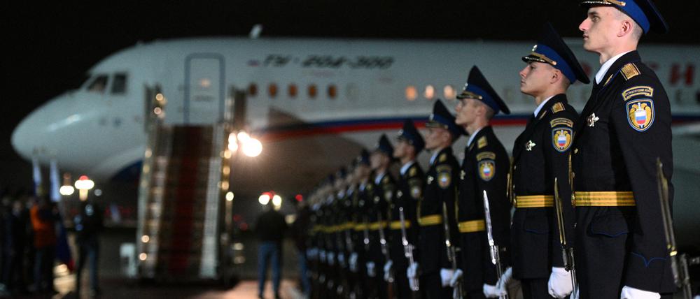 Am Donnerstag landeten die russischen Staatsbürger, die im Rahmen des Gefangenenaustauschs freikamen, in Moskau.