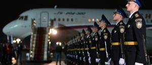 Am Donnerstag landeten die russischen Staatsbürger, die im Rahmen des Gefangenenaustauschs freikamen, in Moskau.