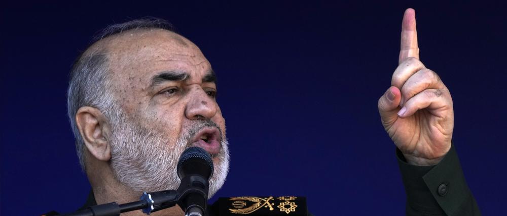 Hussein Salami, Kommandeur der iranischen Revolutionswächter (Archivbild)