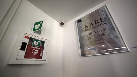Defibrillator im Potsdam Museum.