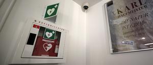 Defibrillator im Potsdam Museum.