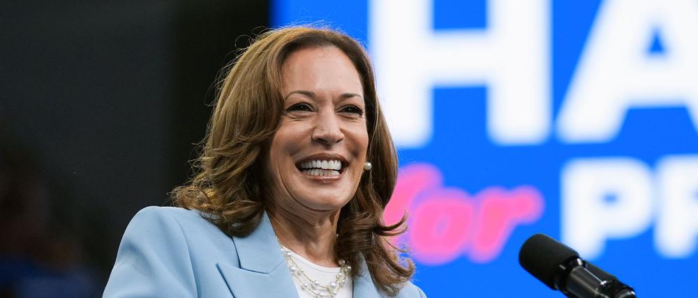 Kamala Harris, Präsidentschaftskandidatin der US-Demokraten.