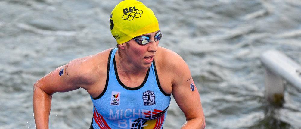 Die Belgierin Claire Michel wurde im Triathlon-Einzel 35.