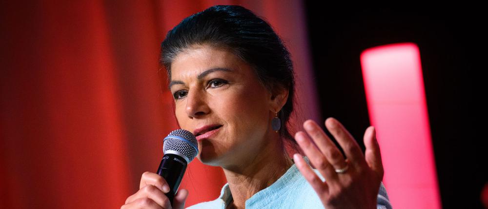 Berlin: DDR-Bürgerrechtler bezichtigen Wagenknecht der Lüge (Archivbild)