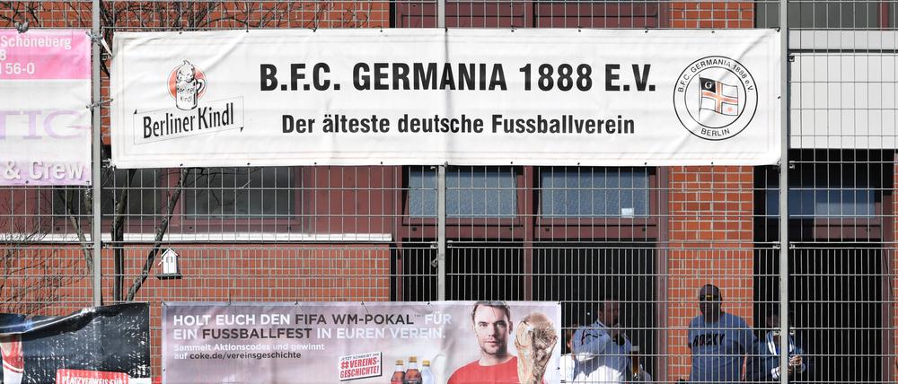 Seit 1888 am Ball: Der BFC Germania, der seit anderthalb Jahrzehnten in der Kreisliga B spielt.  