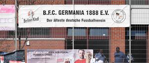 Seit 1888 am Ball: Der BFC Germania, der seit anderthalb Jahrzehnten in der Kreisliga B spielt.  