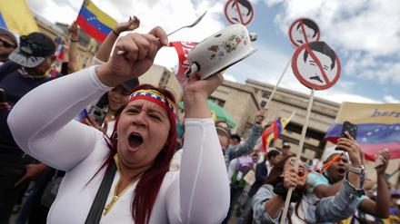 Demonstrationen in Venezuela.