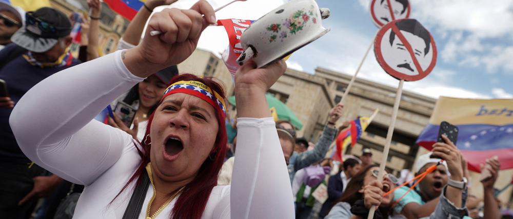 Demonstrationen in Venezuela.
