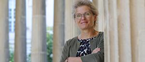 Grünen-Spitzenkandidatin für Brandenburg: Antje Töpfer am Neuen Palais in Potsdam.
