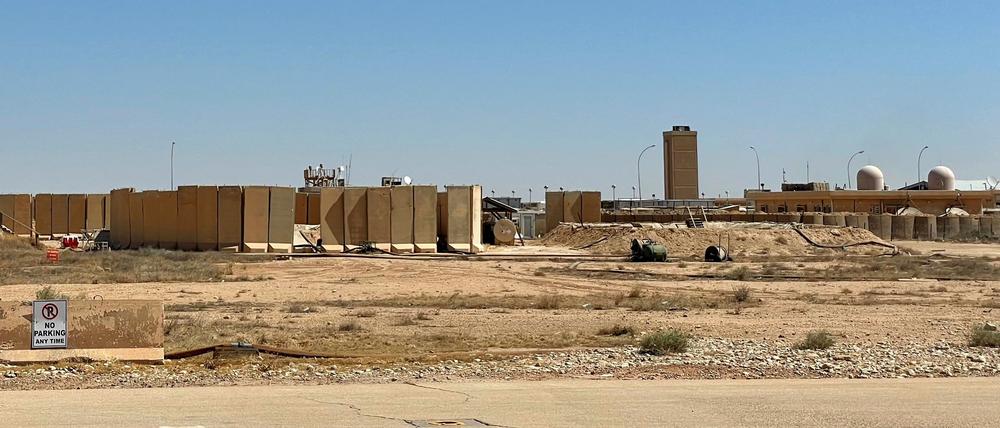 Ansicht der US-Basis Ain al-Assad im Irak.