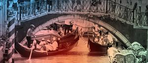Touristen in Venedig im Juli 2024.