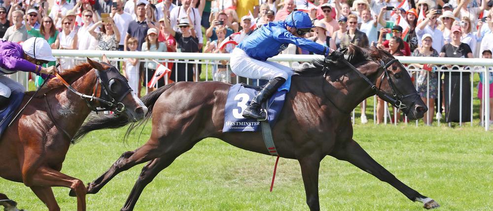 Die Rennen in Hoppegarten sind beliebt, vor allem wenn das richtige Pferd gewinnt.