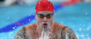 Adam Peaty hatte im Schwimmbecken mehr Freude als am Büfett.