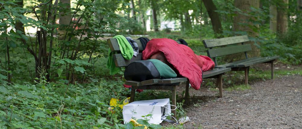 „Obdachlosigkeit ist kein Winterproblem“, heißt es von der Berliner Stadtmission. (Archivbild)