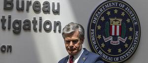 FBI-Direktor Christopher Wray sieht klare Beweise gegen den Iran.