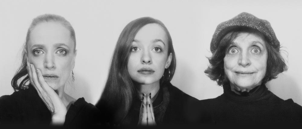 Anna, Nellie und Katharina Thalbach bringen „Das Gruselkabinett“ mit nach Potsdam.