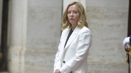 Kritische Stimmen sind bei Italiens Regierungschefin Georgia Meloni unerwünscht.