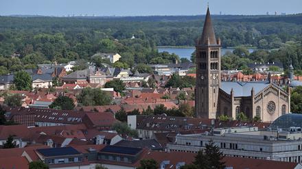 Blick über Potsdam.