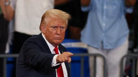Der frühere US-Präsident Donald Trump.