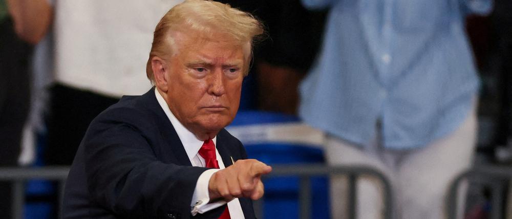 Der frühere US-Präsident Donald Trump.