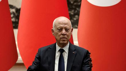 Der tunesische Präsident Kais Saied.