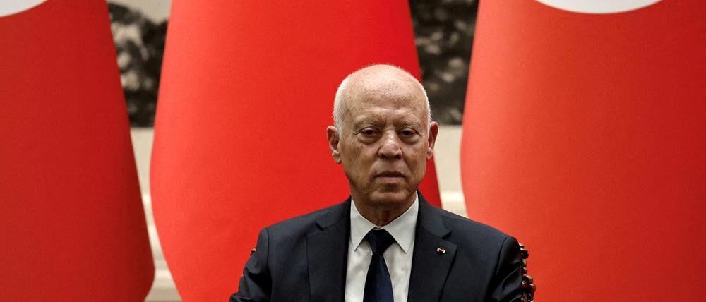Der tunesische Präsident Kais Saied.