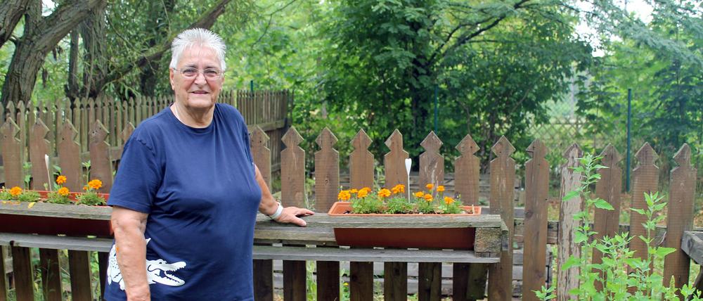 Ursula Steinau ist seit vielen Jahren aktiv in der Spielplatzinitiative „Wicke“ in Marzahn-Nord.