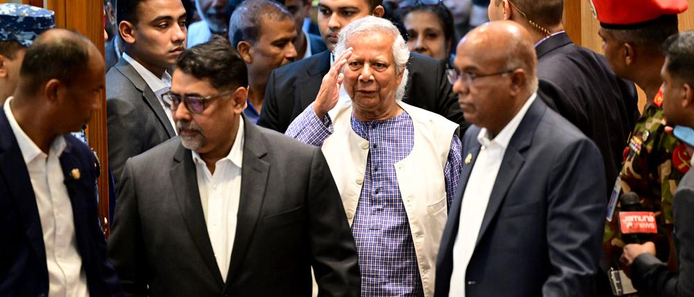 Muhammad Yunus, Friedensnobelpreisträger und Vorsitzender des Yunus-Zentrums.