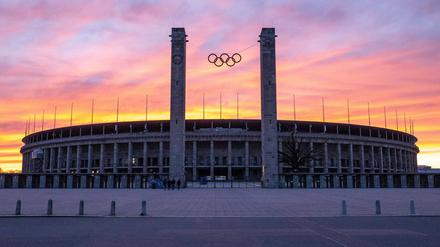 Im Olympiastadion würden im Falle eines Zuschlags für Berlin die Leichtathletikwettbewerbe stattfinden.