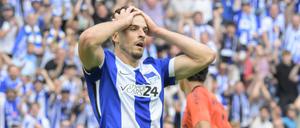 Haris Tabakovic ist abhängig von Herthas Flügeln. 