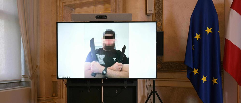 Der Hauptverdächtige auf einem anonymisierten Foto.