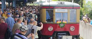 100 Jahre S-Bahn Sonderzug in Bernau