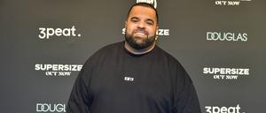 Der Rapper Ali Bumaye auf der Party zur Veröffentlichung des Debütalbums „Supersize“ von Shirin David. (Archivbild)