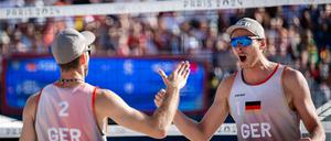 Nils Ehlers und Clemens Wickler schaffen gemeinsam die Sensation: Sie gehen ungeschlagen ins Finale bei den Olympischen Spielen.