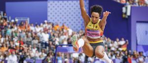Malaika Mihambo zeigte wieder einen starken Wettkampf. Für Gold reichte es nicht.