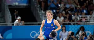 Traum von einer Medaille ist für sie geplatzt: Annika Wendle. 