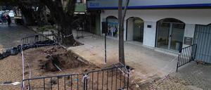 Der in einer Tiefe von drei Metern unter der Erdoberfläche gegrabene Gang im wohlhabenden Viertel San Isidro endet nur wenige Meter vor einer Bankfiliale.