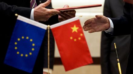 China ist der Ansicht, die EU verstoße mit den Zöllen auf chinesische E-Autos gegen WTO-Regeln. (Archivbild)