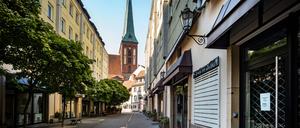 Das Berliner Nikolaiviertel.