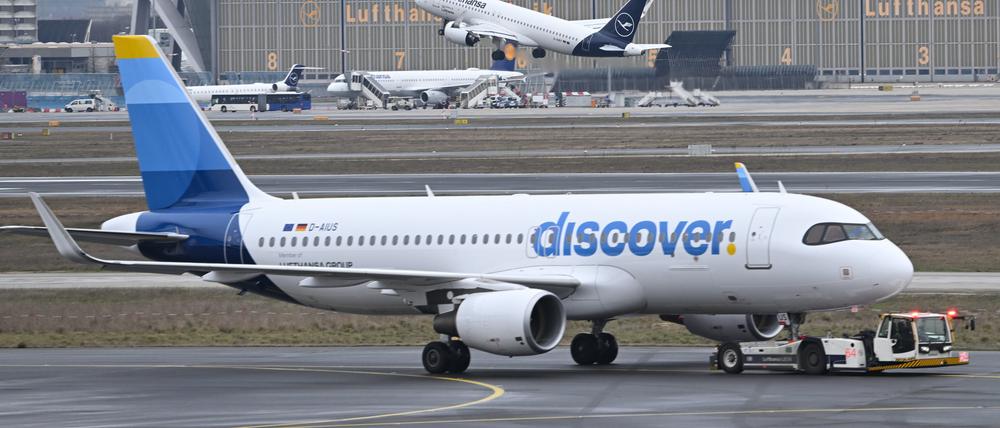 Discover fliegt von Frankfurt (Main) und München touristische Ziele an.